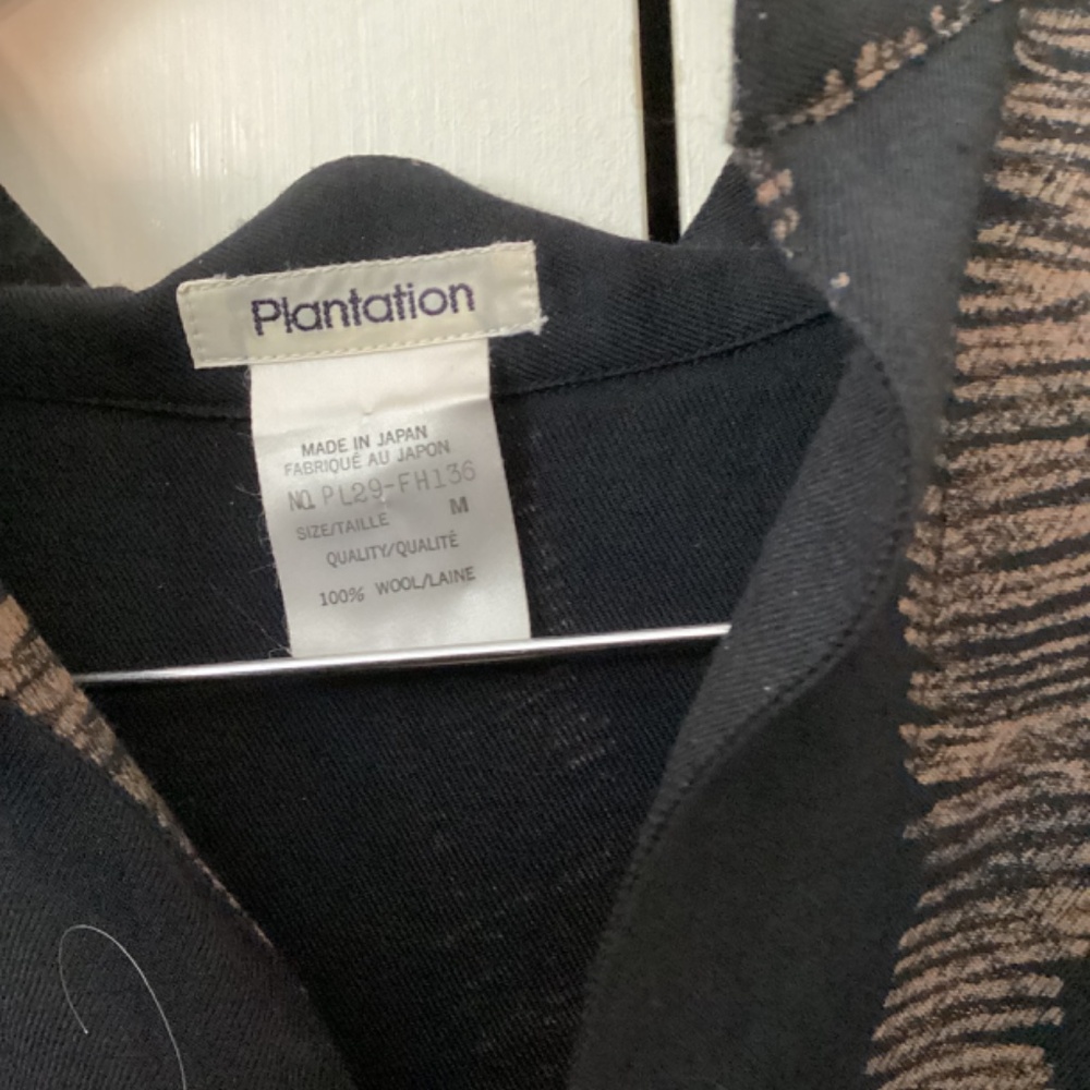 Issey Miyake PLANTATION Vintage wool dress  UNISEX - Picture 5 of 12